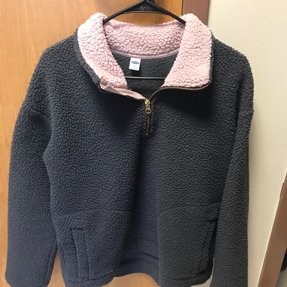 Fuzzy pullover!